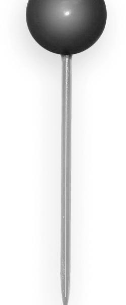 ALCO Landkartennadeln 8x16mm 811 schwarz 20 Stück