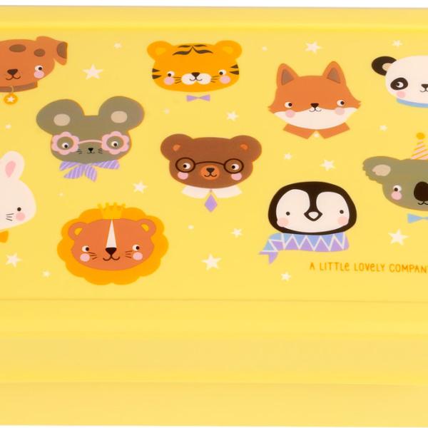 ALLC Lunch Box 22x7x14.5cm BBAFYE77 Animal Friends