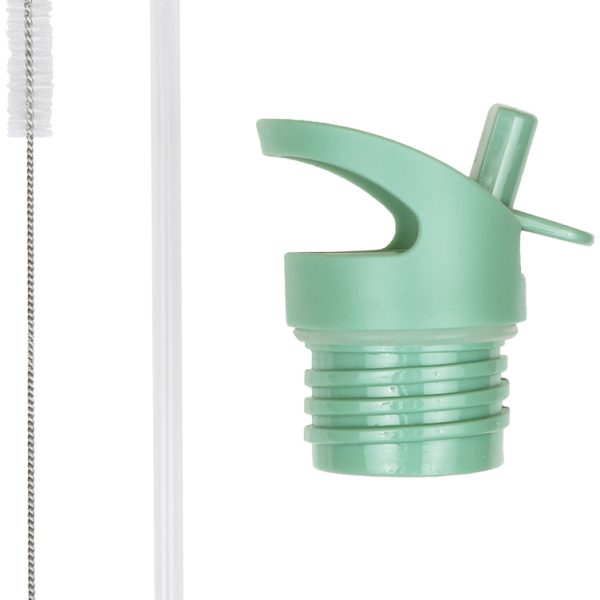 ALLC Set für Trinkflasche DBSSRE52 Deckel, Strohhalm, Bürste