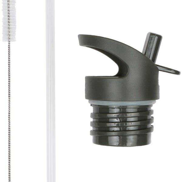 ALLC Set für Trinkflasche DBSSRE55 Deckel, Strohhalm, Bürste
