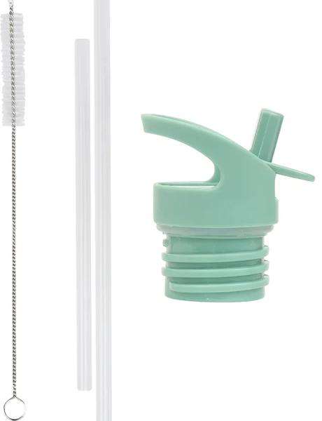 ALLC Set für Trinkflasche DBSSRE66 Deckel, Stohhalm, Bürste