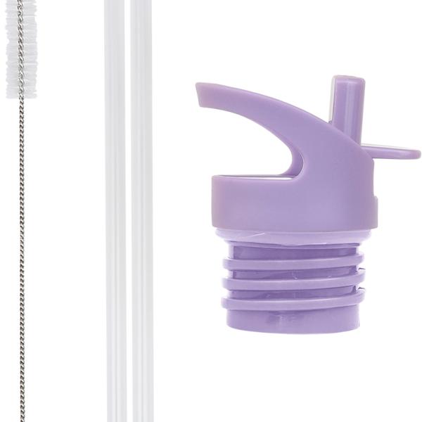 ALLC Set für Trinkflasche DBSSRE83 Deckel, Strohhalm, Bürste