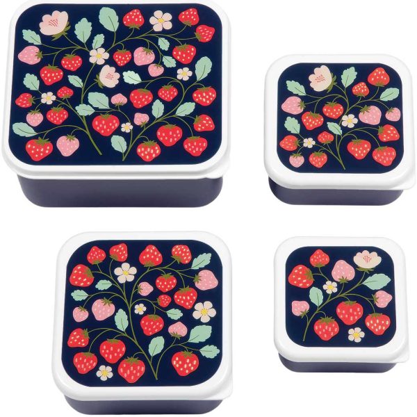 ALLC Lunch & Snackbox Set SBSEST60 Strawberries