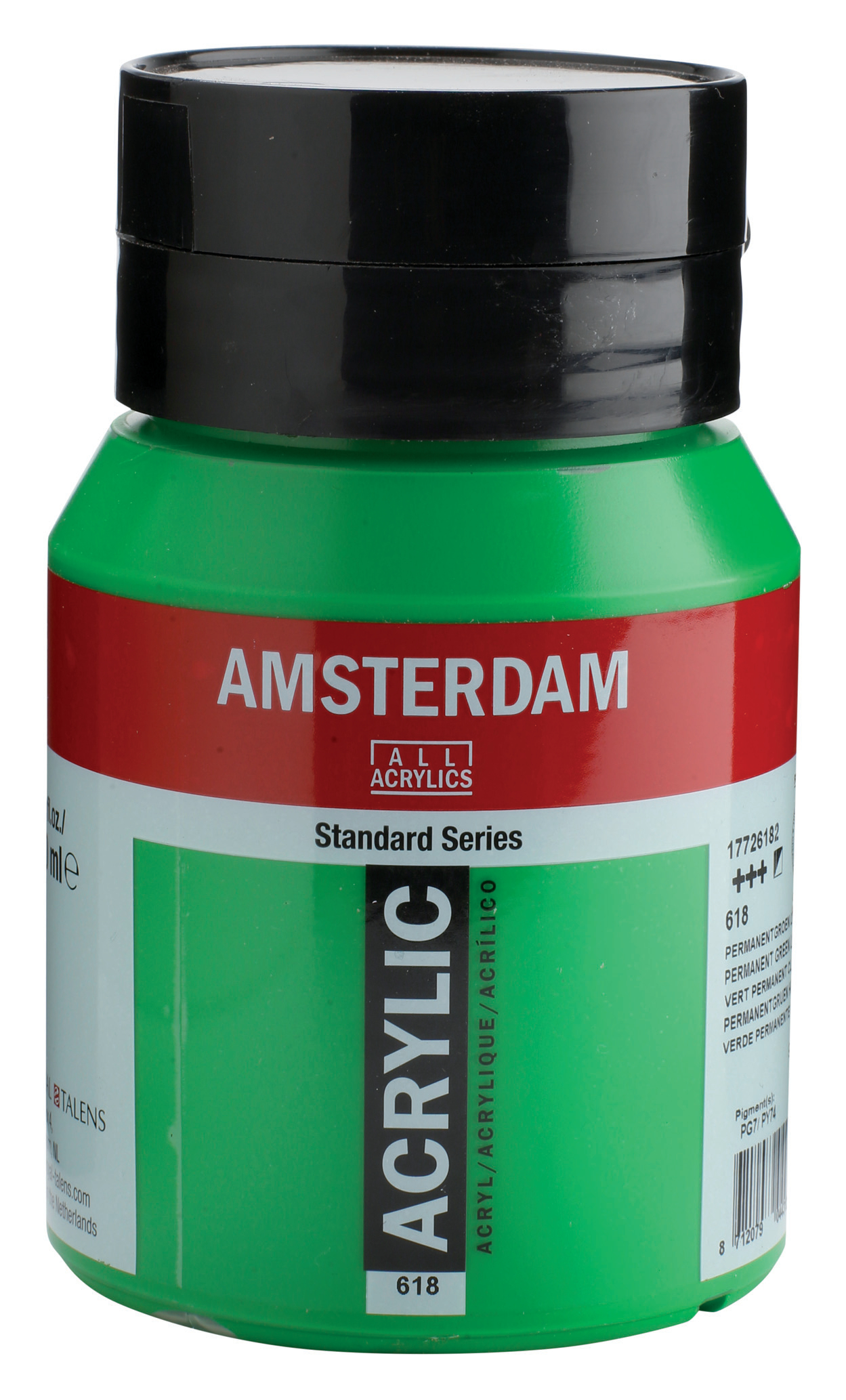 AMSTERDAM-17726182-8712079044312 AMSTERDAM Acrylfarbe 500ml 17726182 Permanentgrün hell 618 – Hochwertig & günstig bei ShopDeca
