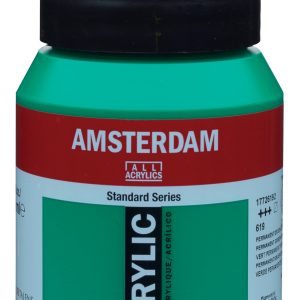 AMSTERDAM Acrylfarbe 500ml 17726192 permanent grün dunkel 619