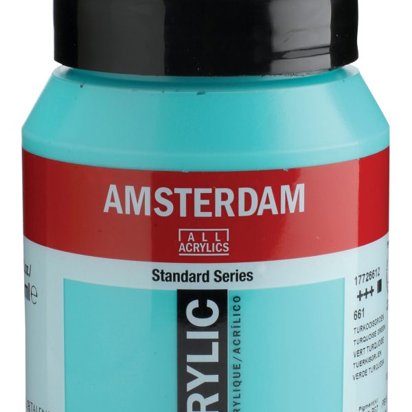 AMSTERDAM Acrylfarbe 500ml 17726612 türkisgrün 661