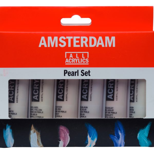 AMSTERDAM Standard Series Acryl Set 17820506 Pearl Töne 6x20ml