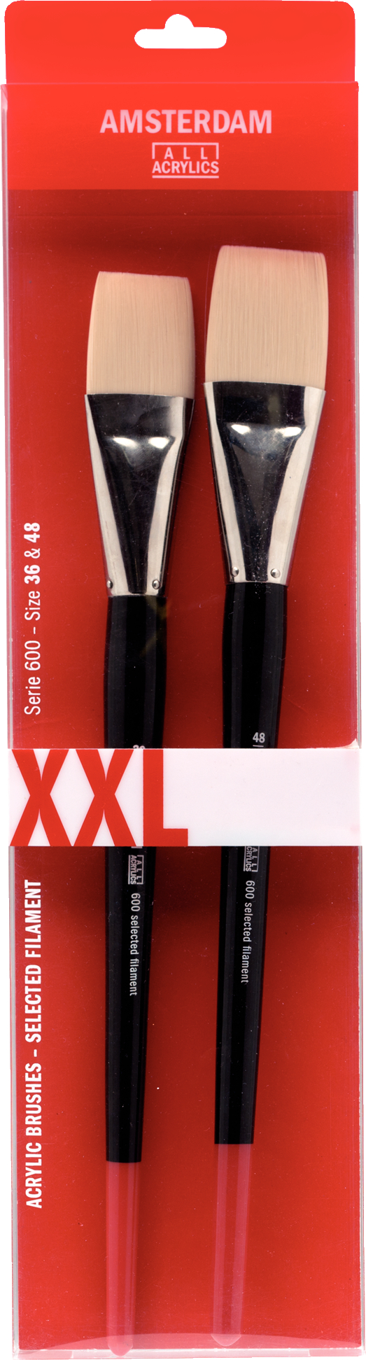 AMSTERDAM Ölmalpinselset Gr.36/48,XXL 90960098 2-teilig, Serie 600