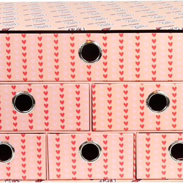 ANCOR Schubladen Box Girl Power 113105 6 Schübe