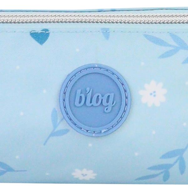 ANCOR Etui rund 22x8x7.5cm 117868 B'LOG SWEET BLUE, Hearts