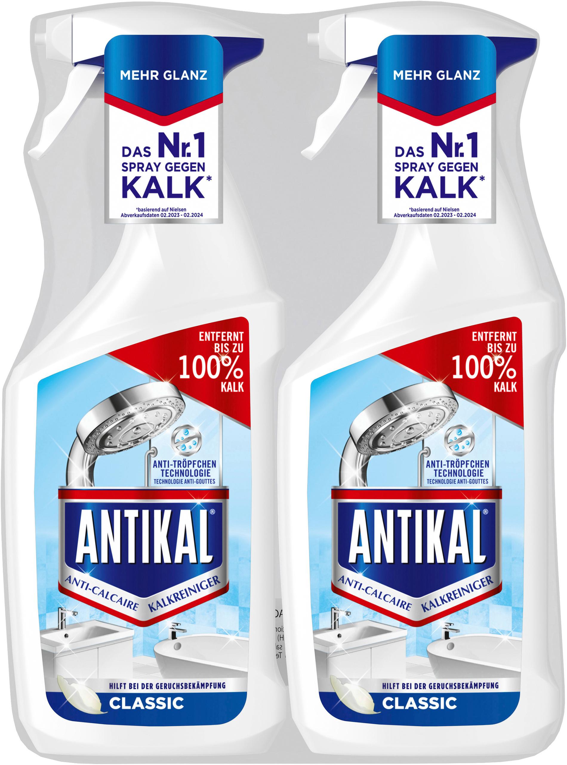 checked bmh ANTIKAL Kalkreiniger Spray 972086 Classic Spray Duo 2x800ml – Hochwertig & günstig bei ShopDeca