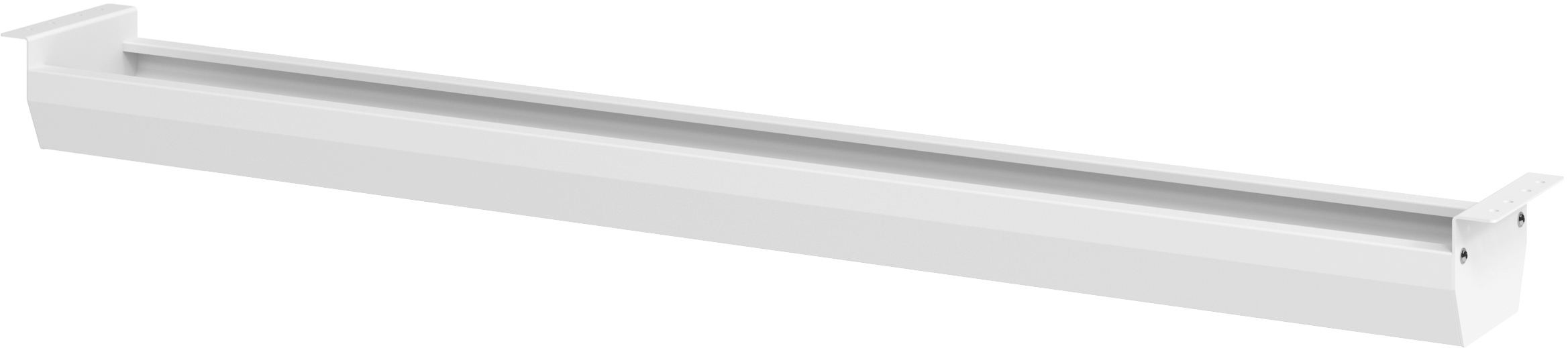 APOLLO-VK16-W-4032062193860 APOLLO Kabelwanne 126cm VK16/W weiss, für 160cm Tische – Hochwertig & günstig bei ShopDeca