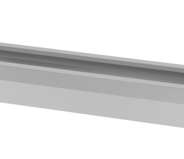 APOLLO Kabelwanne 126cm VKC16/S grau, für 160cm Tische