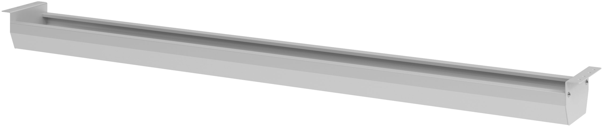 APOLLO Kabelwanne 146cm VKC18/S grau, für 180-200cm Tische