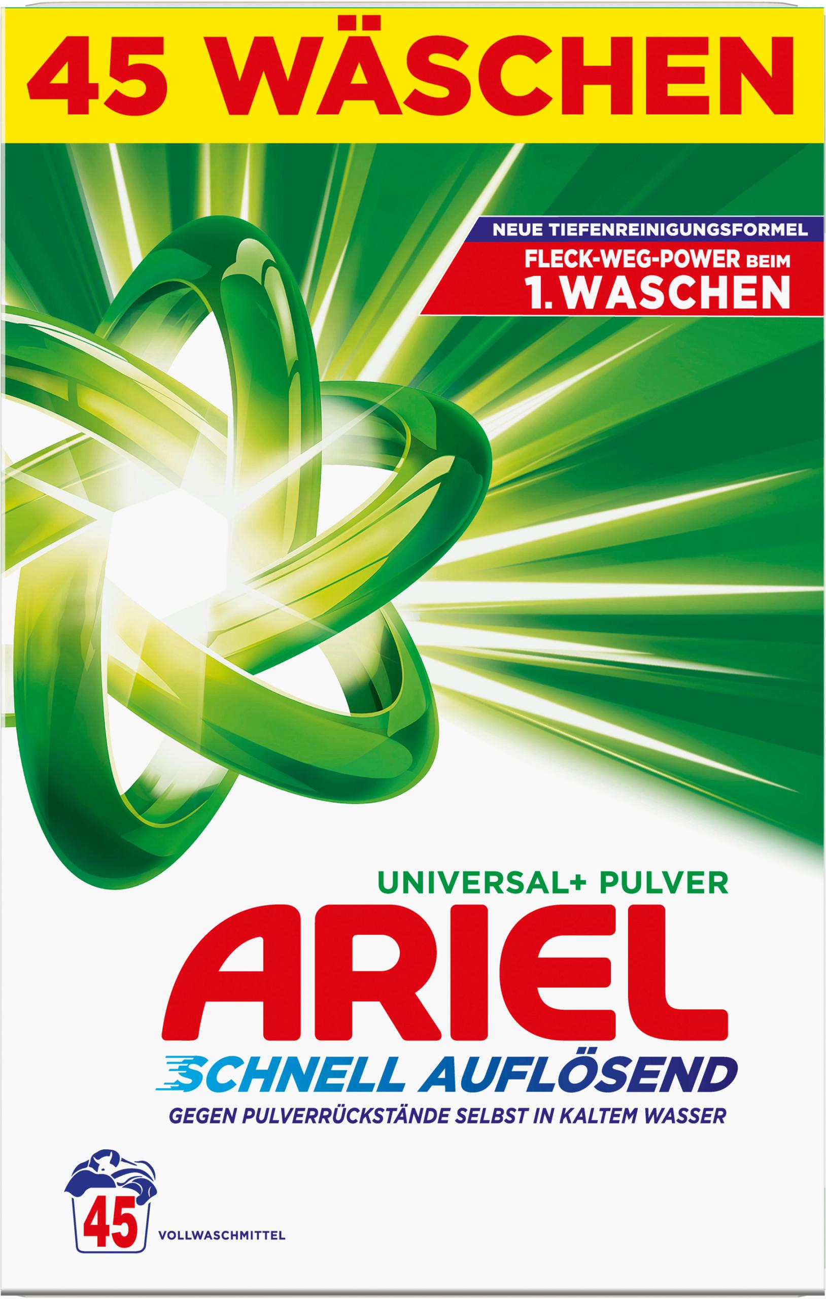 checked bmh ARIEL Pulverwaschmittel 972018 Regulär 2.475kg – Hochwertig & günstig bei ShopDeca
