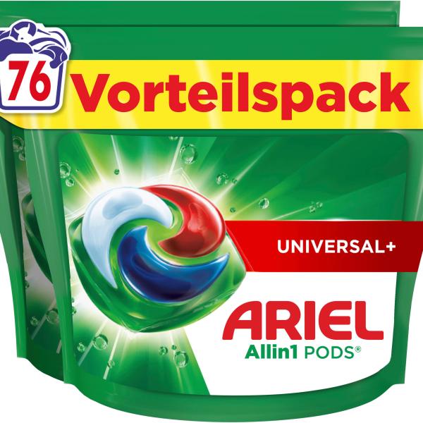 ARIEL Wäsche-Pods Allin1 972033 Universal 76 Pods