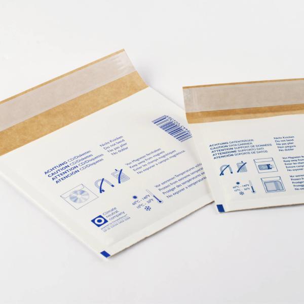 AROFOL Luftpolstert. 5 1/4 200x170mm 2FVAF000402 weiss, für CD 100 Stück