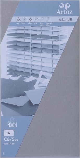 ASCII ARTOZ Couverts 1001 C6/5 107294182 100g, graphit 5 Stück – Hochwertig & günstig bei ShopDeca
