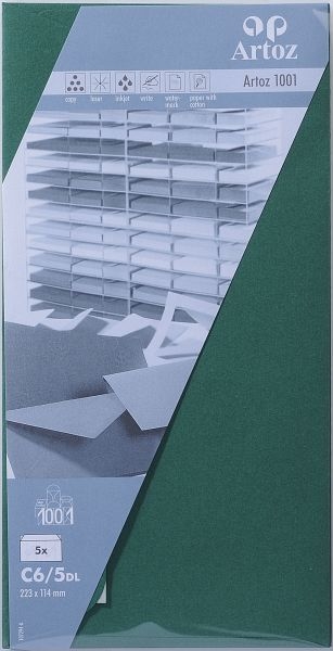 ASCII ARTOZ Couverts 1001 C6/5 107294183 100g, racing green 5 Stück – Hochwertig & günstig bei ShopDeca