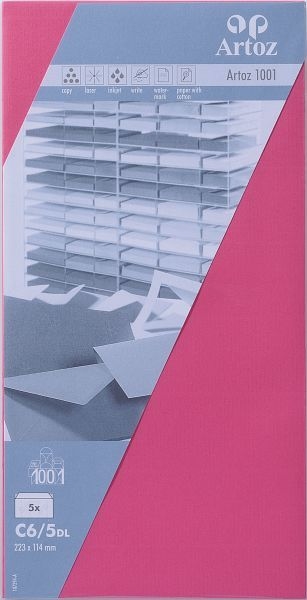 ASCII ARTOZ Couverts 1001 C6/5 107294184 100g, fuchsia 5 Stück – Hochwertig & günstig bei ShopDeca