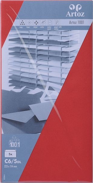 ASCII ARTOZ Couverts 1001 C6/5 107294185 100g, rot 5 Stück – Hochwertig & günstig bei ShopDeca
