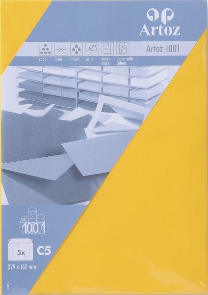 ASCII ARTOZ Couverts 1001 C5 107394182 100g, sonnengelb 5 Stück – Hochwertig & günstig bei ShopDeca