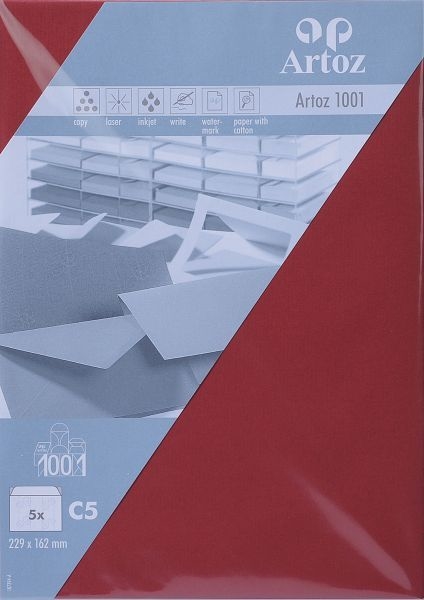 ASCII ARTOZ Couverts 1001 C5 107394185 100g, weinrot 5 Stück – Hochwertig & günstig bei ShopDeca