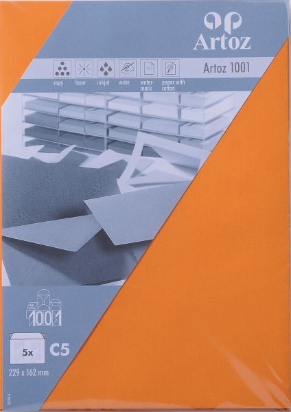 ASCII ARTOZ Couverts 1001 C5 107394185 100g, orange 5 Stück – Hochwertig & günstig bei ShopDeca