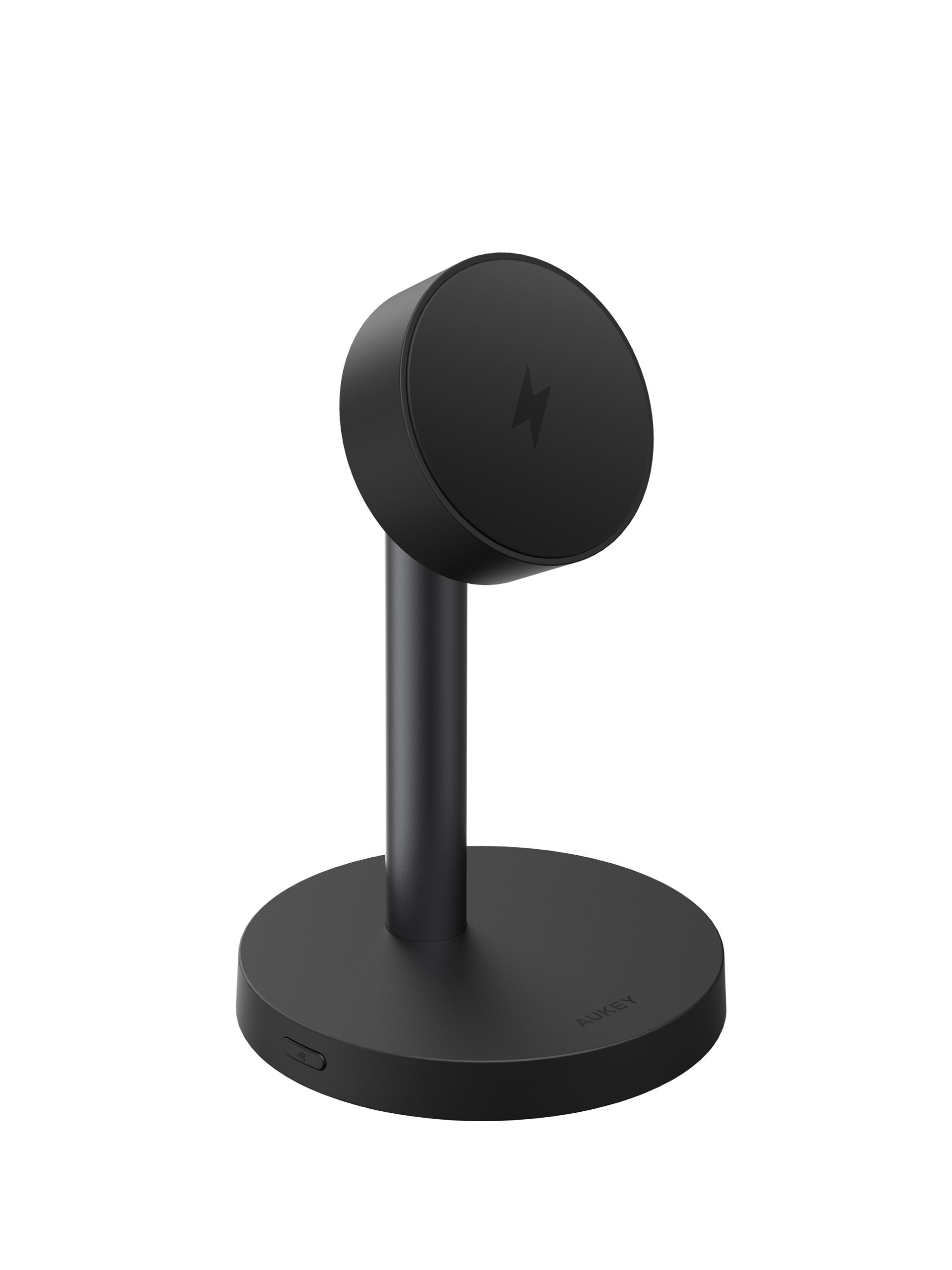 AUKEY-LC-MC111-0689323791569 AUKEY Magnetic Wireless Charger LC-MC111 Stand 25W Qi2.2 black – Hochwertig & günstig bei ShopDeca