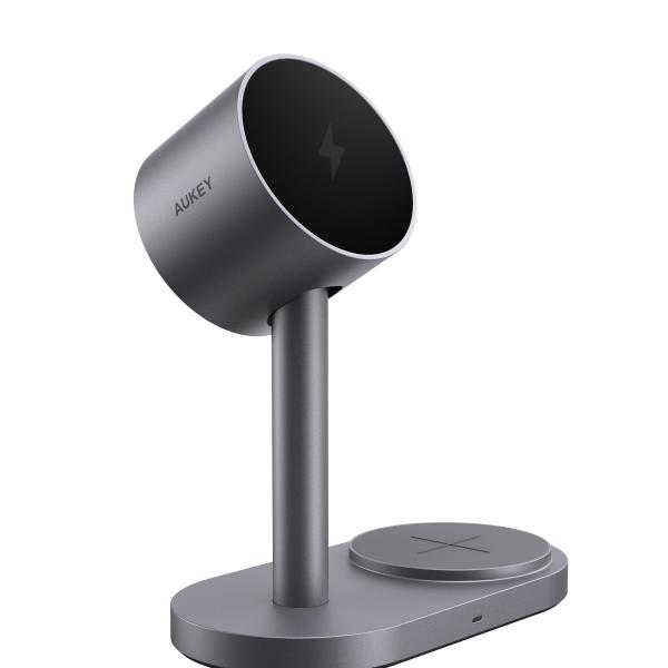 AUKEY MagFusion 2-IN-1 Fastcharger LC-MC213 Wireless Charger 25W Qi2.2