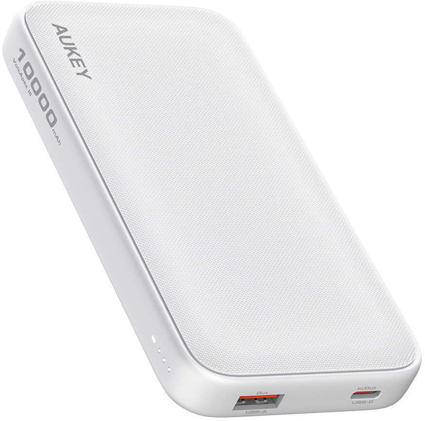 AUKEY-PB-Y46P-WH-0689323788590 AUKEY Spark GO 10000mAh Plus Powerba PB-Y46P WH 20W Fast Charging, White – Hochwertig & günstig bei ShopDeca
