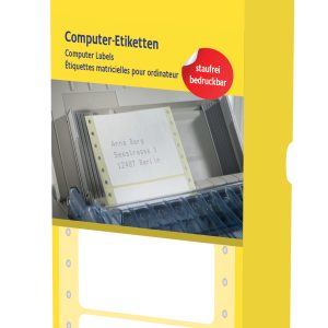 AVERY ZWECKFORM Etiketten 1-bahnig 88,9×35,7mm 3615 weiss, endlos 4000 Stück
