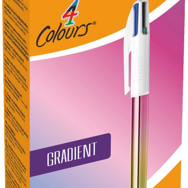 BIC Kugelschreiber 4 Colours 0.4mm 511034 Gradient