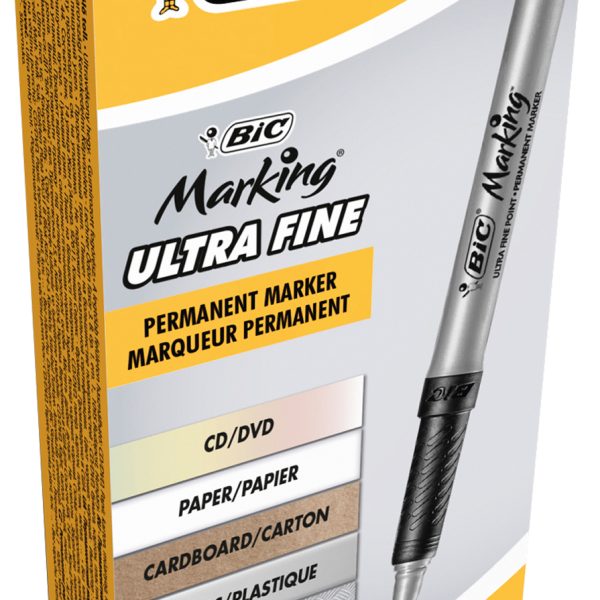 BIC Marking Ultra Fine 0.8mm 8290801 schwarz 12 Stück