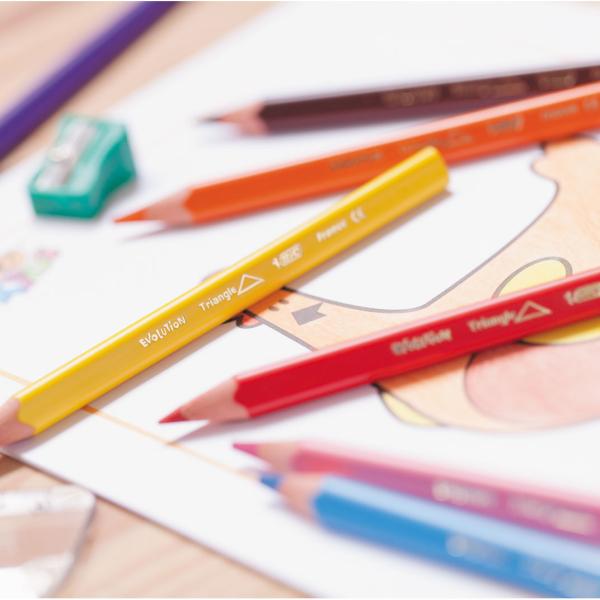 BIC Kids Farbstifte Evolution 82973511 12 Stück