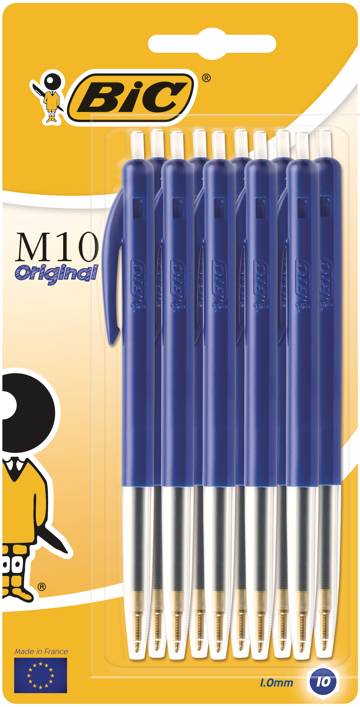 BIC-8322353-0070330130661 BIC Kugelschreiber M10 8322353 blau, 10 Stück – Hochwertig & günstig bei ShopDeca
