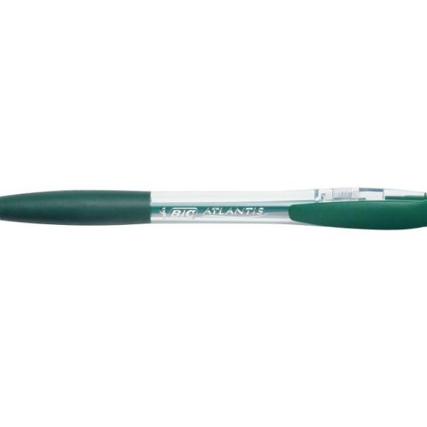 BIC Kugelschreiber Atlantis 8871341 Classic NF, grün