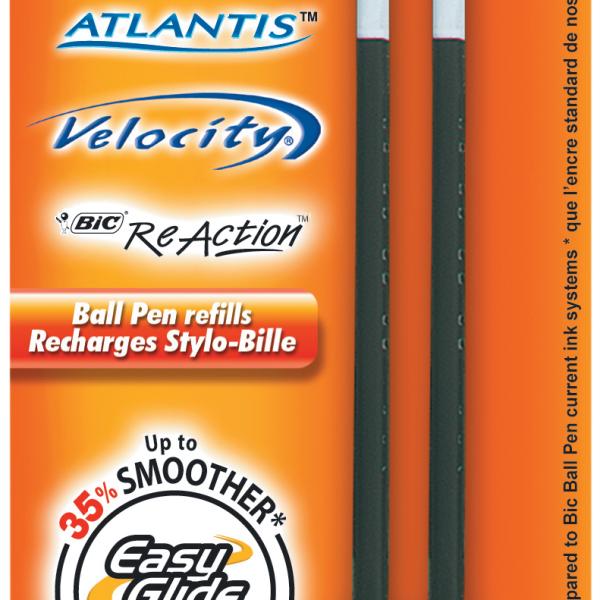 BIC Mine f.Atlantis Premium 0.4mm 8924101 schwarz 2 Stück