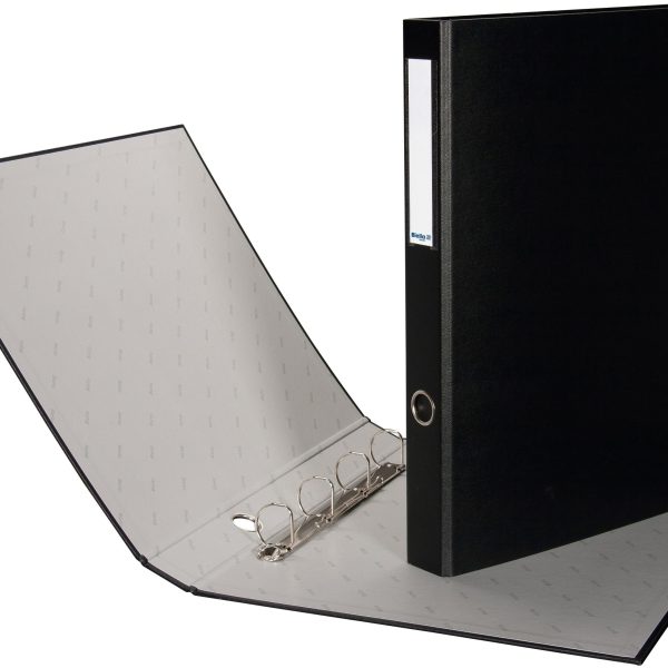 BIELLA Ringbuch Plasti-Quatro 4cm 12734402U 4-Ring schwarz A3