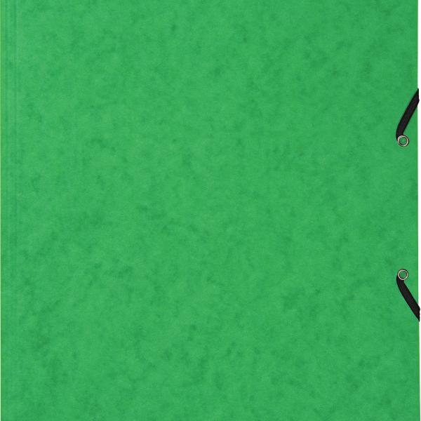 BIELLA Gummibandmappe A4 17840130U grün, 355gm2 200 Bl.