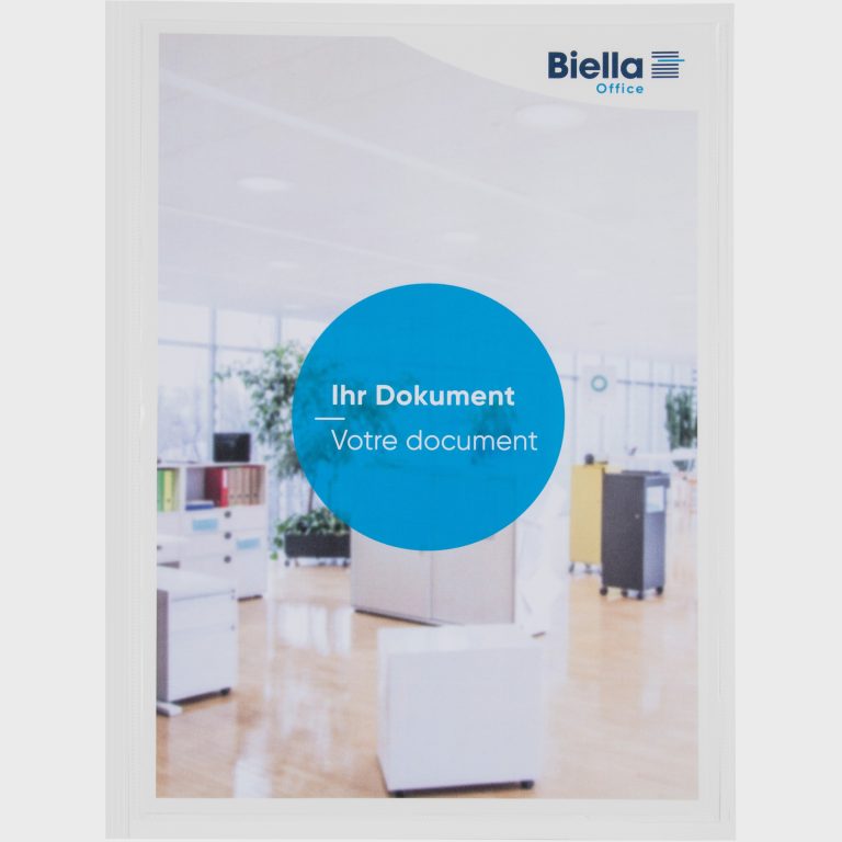 BIELLA Präsentationsmappe Pearl#2 18641101U weiss 245x315mm