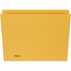 BIELLA Vertikalmappe A4 25542420U gelb 240g 100 Stück