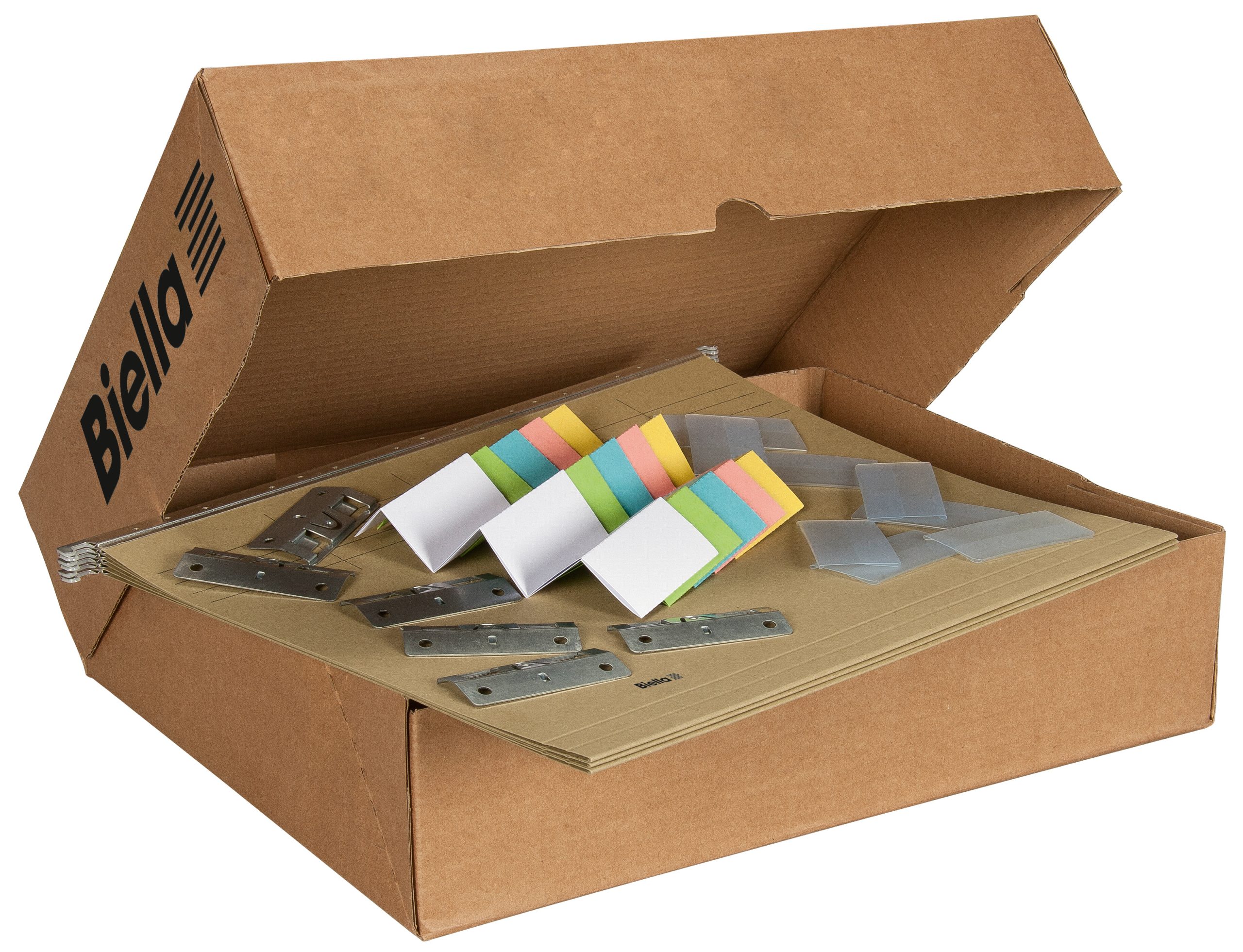 BIELLA-27025600U-7611365218363 BIELLA Hängemappen-Set A4 27025600U olive 32x26cm 25 Stück – Hochwertig & günstig bei ShopDeca