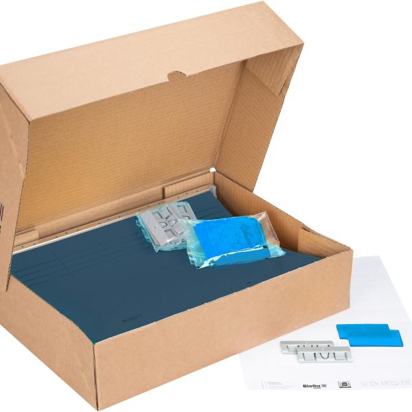 BIELLA Hängemappen-Set A4 27125505U blau 32x25cm 25 Stück