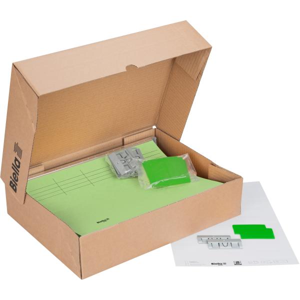 BIELLA Hängemappen-Set A4 27125531U hellgrün 32x25cm 25 Stück