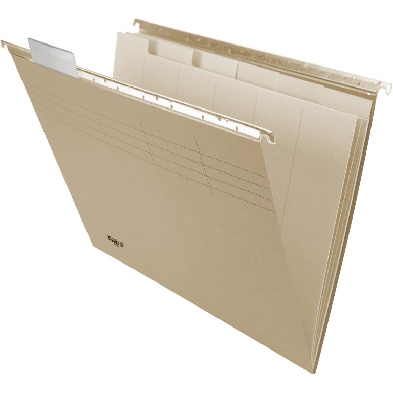 BIELLA Register-Hängemappen-Set A4 27143025U beige 32x25cm 10 Stück