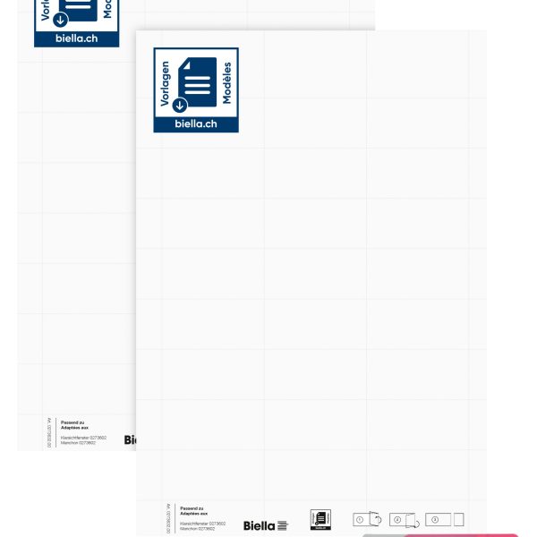 BIELLA Hängemappen-Etiketten 60x30mm 27363200U weiss 270 Stück