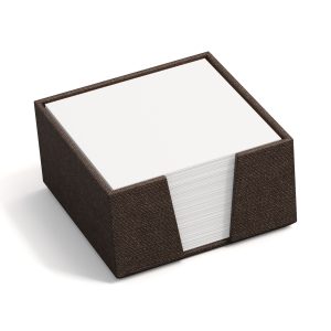 BIGSO BOX OF SWEDEN Zettelkasten James 110x110mm 2711C4801 Leinen, braun