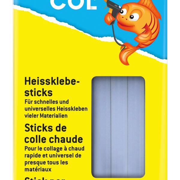 BLANCOL Heissklebesticks 32409 11.2x200mm, rund 52 Stück