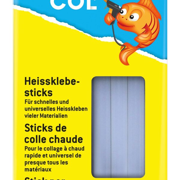 BLANCOL Heissklebesticks 32409 11.2x200mm, rund 52 Stück